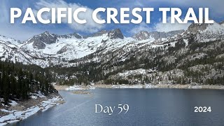 Pacific Crest Trail 2024 Day 59: Bishop Pass