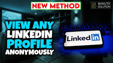 How to view any Linkedin profile anonymously 2025