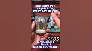 Year of the Sorcery TCG: Beta Box 4 - Pack 1 (pack 109 total)! #Short