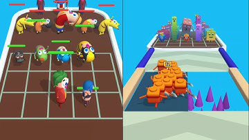 Merge Master: Monster Run 3D VS Number Cube