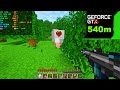 Minecraft | GT 540M + i7 2670QM