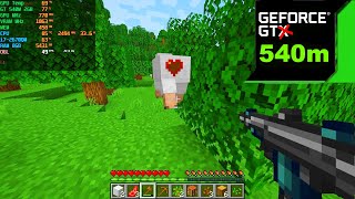 Minecraft | GT 540M + i7 2670QM