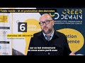 Créer Demain 2024 - Table ronde protection des données générées par l’IA