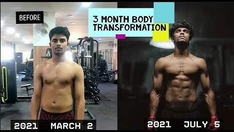 Lockdown 3 Months of my body Transformation