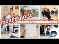 *NEW* OCTOBER MONTHLY RESET PLANNING CLEANING ORGANIZING RESET CHECKLIST TIFFANI BEASTON HOMEMAKING