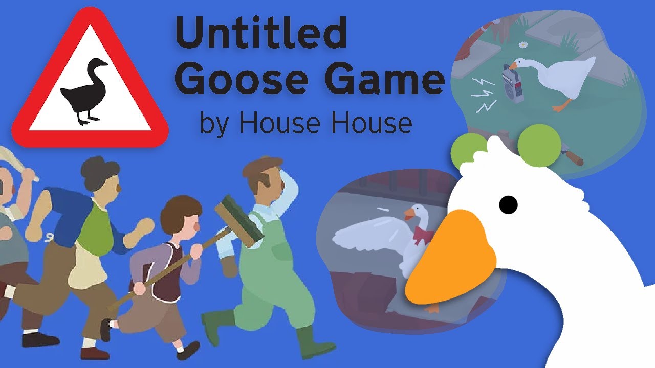 【Untitled Goose Game】ガチョウになっちゃったので人間にイタズラしちゃうぞ