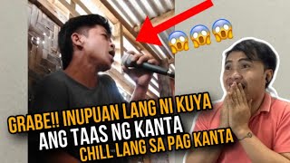 GRABE‼️😱INUPUAN LANG NI KUYA ANG TAAS NG KANTA | DREAM ON - NAZARETH |REACTION VIDEO