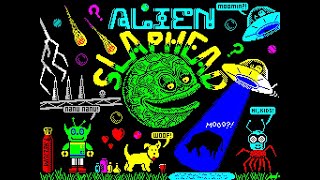 Alien Slaphead - ZX Spectrum (Gameplay)