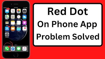 How to Remove Red Dot on iPhone Phone App | iOS 16 Red Dot on Phone iCon