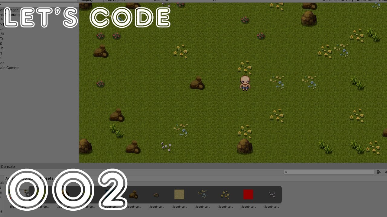 Let's Code: Procedural Generation 2D RPG in Unity "Orbis Infinitas" [002]