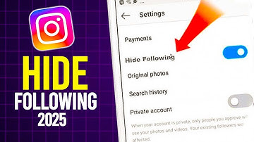 How To Hide Following List On Instagram! Instagram following hide 2025