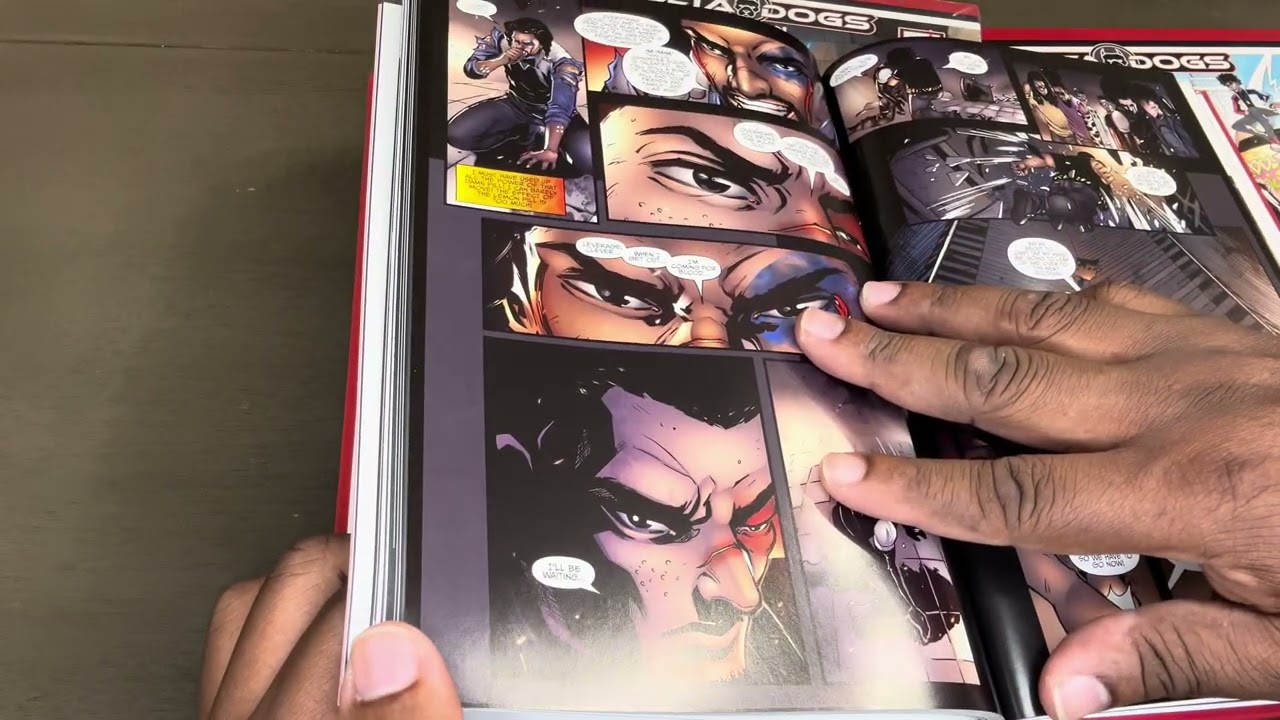 Indie Comic Book Unboxing of Delta Dogs Vol 1-4 from Millennial Comics & Vonnell Young