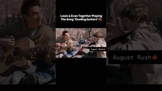 "August Rush"🍁🎬 ~ Louis &amp; Evan Playing The Song "Dueling Guitars" by Heitor Pereira and Doug Smith🎸