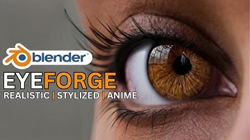 Blender Eyeforge | Ultimate Stylized Realistic & Anime Eye Generator