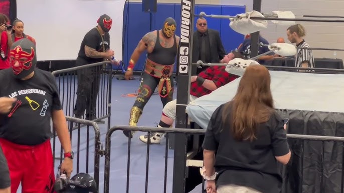 THE PIG TAINO vs ANUBIS - IWA FLORIDA 10/27/24 #luchalibre #prowrestling #wrestling #indywrestling