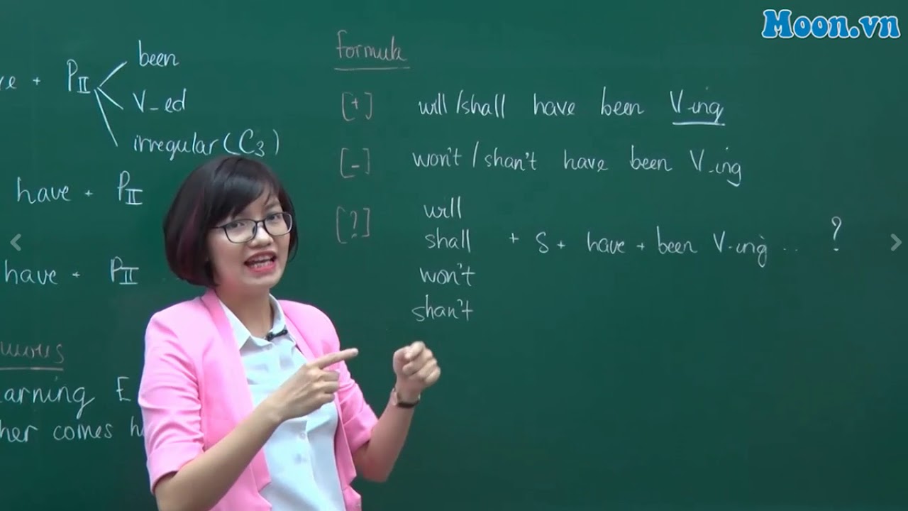 [Moon.vn] - Cô Vũ Mai Phương - Thì tương lai hoàn thành và tương lai hoàn thành tiếp diễn (VMP)