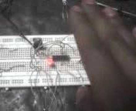 Photoresistor (LDR) and LM324 object sensor