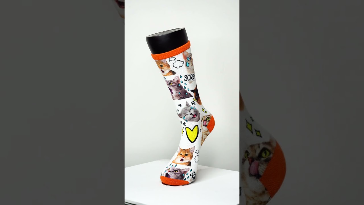Turn Your Pet Into Socks! The Ultimate Personalized Gift.#shorts #socks printer