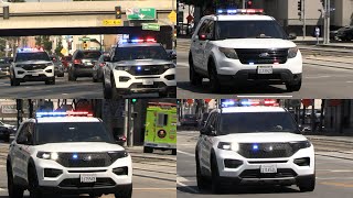 LAPD METROPOLITAN K-9 UNIT RESPONDING CODE 3 (SOUTHWEST DIVISION)