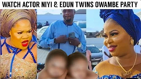 TOYIN ABRAHAM MONEY RAIN AT ADENIYI JOHNSON & SEYI EDUN TWINS OWAMBE PARTY #LATESTNEWS