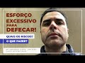 Esforço excessivo para Defecar! Quais os riscos? O que fazer?