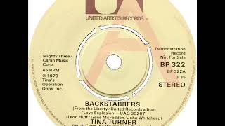 Tina Turner - Backstabbers