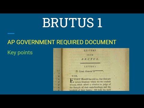 brutus 1 thesis quizlet