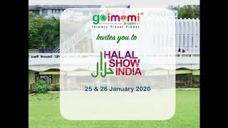 HalalShowIndia 2020 invitation by goimomi