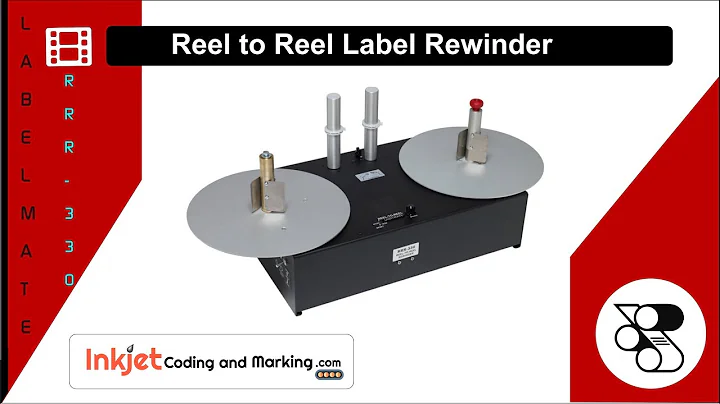 Reel to Reel Label Rewinder - Table Top Label Rewinder