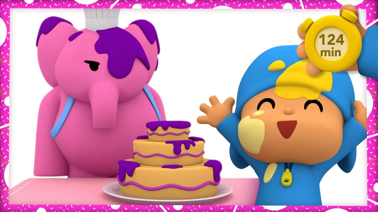 🍪 POCOYO em PORTUGUÊS do BRASIL - Biscoitos de Elly [121 min] DESENHOS  ANIMADOS para crianças 