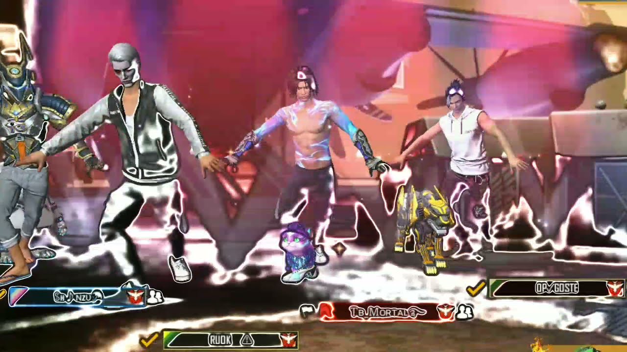 free fire new squad  cobra emote || coms2us