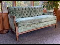 I Made Over Our Loveseat Using Rit Dye, Paint And Decorative Glaze