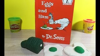 How to make GREEN EGGS AND HAM with Play-Doh. Granny B. and Play-Doh..