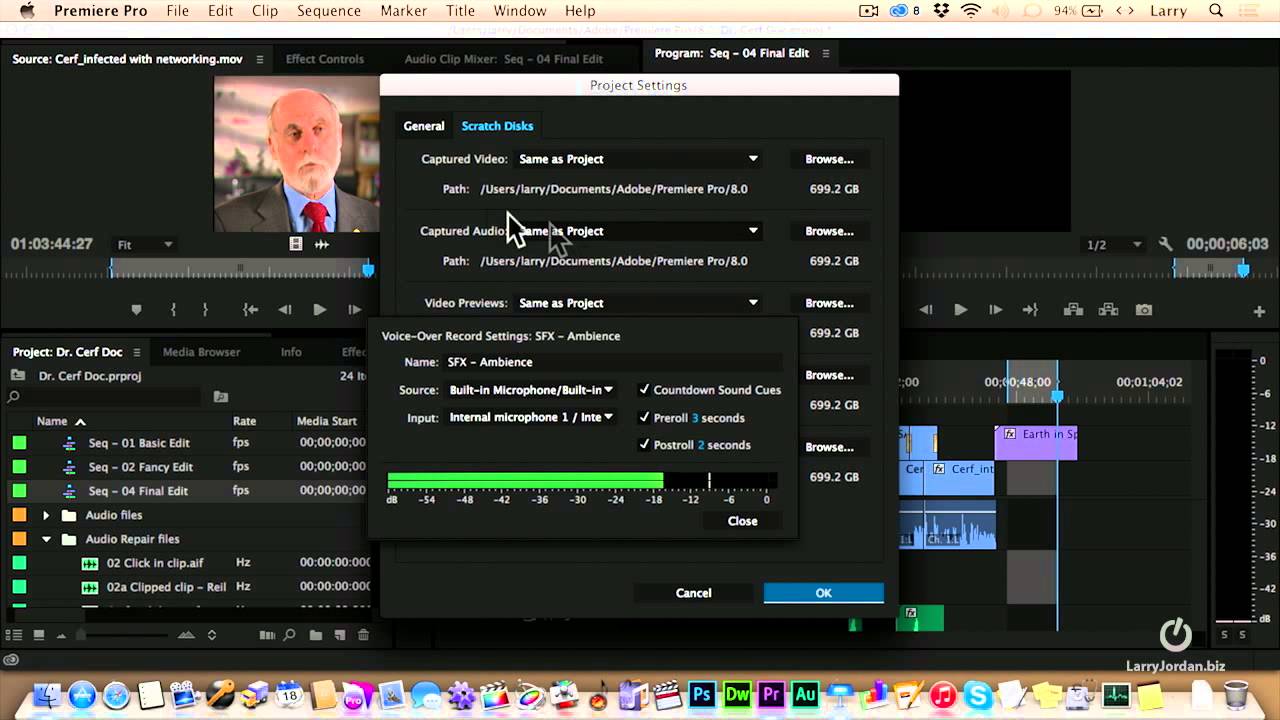 Recording Timeline Voice Over In Premiere Pro CC YouTube Recording Timeline Voice Over In Premiere Pro CC YouTube