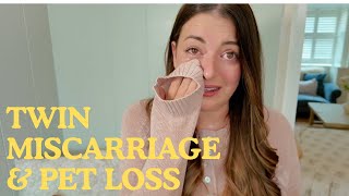 Twin miscarriage and the loss of our dog Chip.