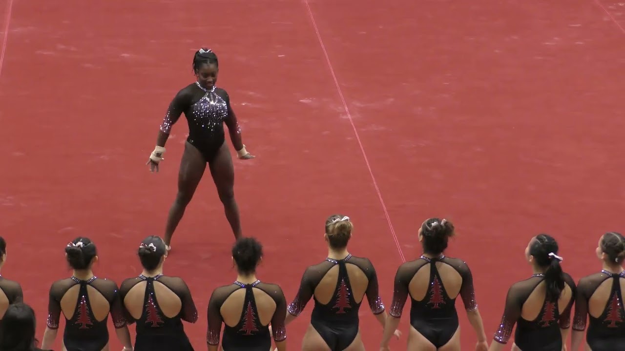 Alana Walker - Floor - 2025 NCAA - Stanford home meet vs NC State