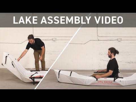 Oru Kayak Lake Folding Kayak Assembly Video | Lightweight Origami Kayak that Fits Anywhere