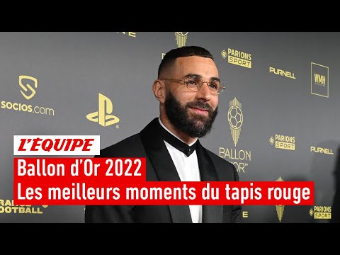 Ballon d'Or 2022 – Les meilleurs moments du tapis rouge