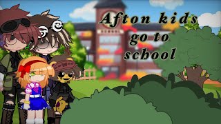 Afton Kids go to School | Gacha Club + FNaF | 🌟
