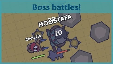 Moomoo.io - NEW DESERT BOSS UPDATE! Battles with daggers weapon + Walking to arctic!