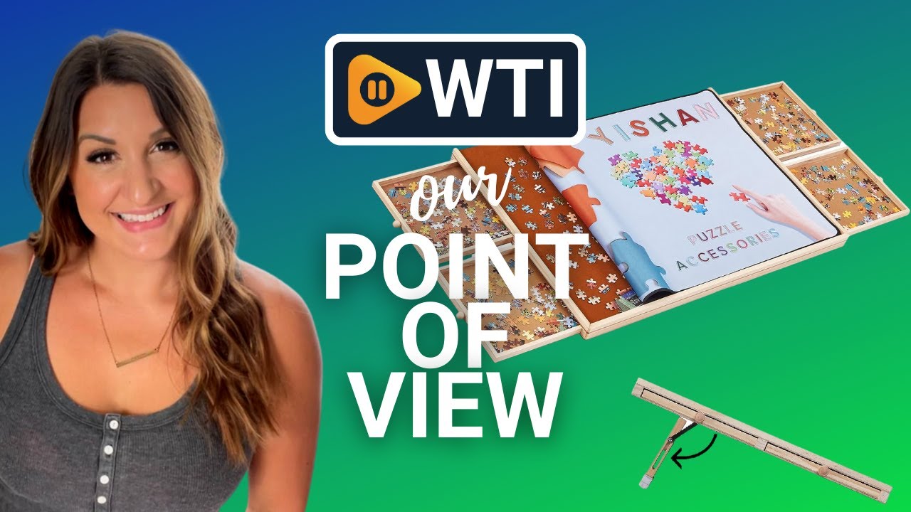 YISHAN Wooden Jigsaw Puzzle Tables | Our Point Of View - YouTube
