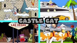 Download Lagu Castle Cat 1 - 4 (No Damage) + Game Over Screens \u0026 Smurf Mode MP3