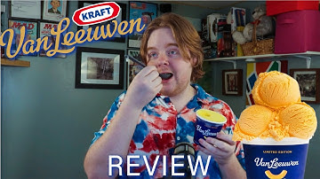 Van Leeuwen Kraft mac and cheese ice cream review