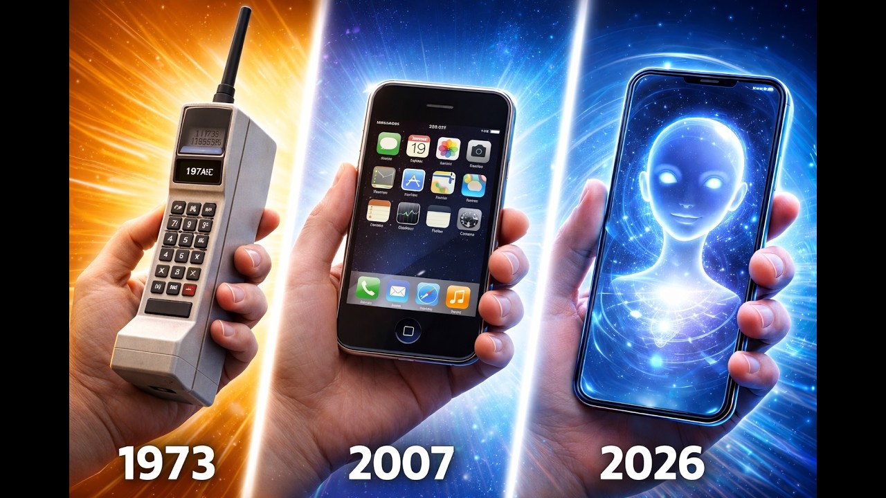 Evolution of Mobile Phones (1973–2026): From Bricks to AI Companions ...