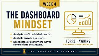 Week 4: The Dashboard Mindset