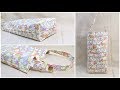 レジ袋ストッカーの作り方　裏地あり Plastic Bag Holder | tutorial