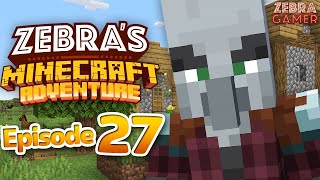 Zebra's Minecraft Adventure Part 27 - Pillager Raid!