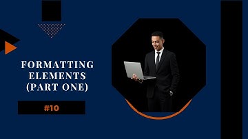 Learn HTML5 in Arabic 2025 | (#10 Formatting Elements – Part 1 | Text Styling & Meaning)