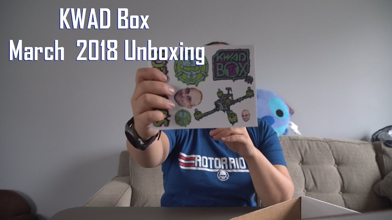 March 2018 Kwad Box +Boost unboxing!