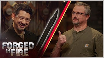 "THE BEAST FROM THE EAST" SAW BLADE CHALLENGE | Beat the Judges (Season 1) | Forged in Fire